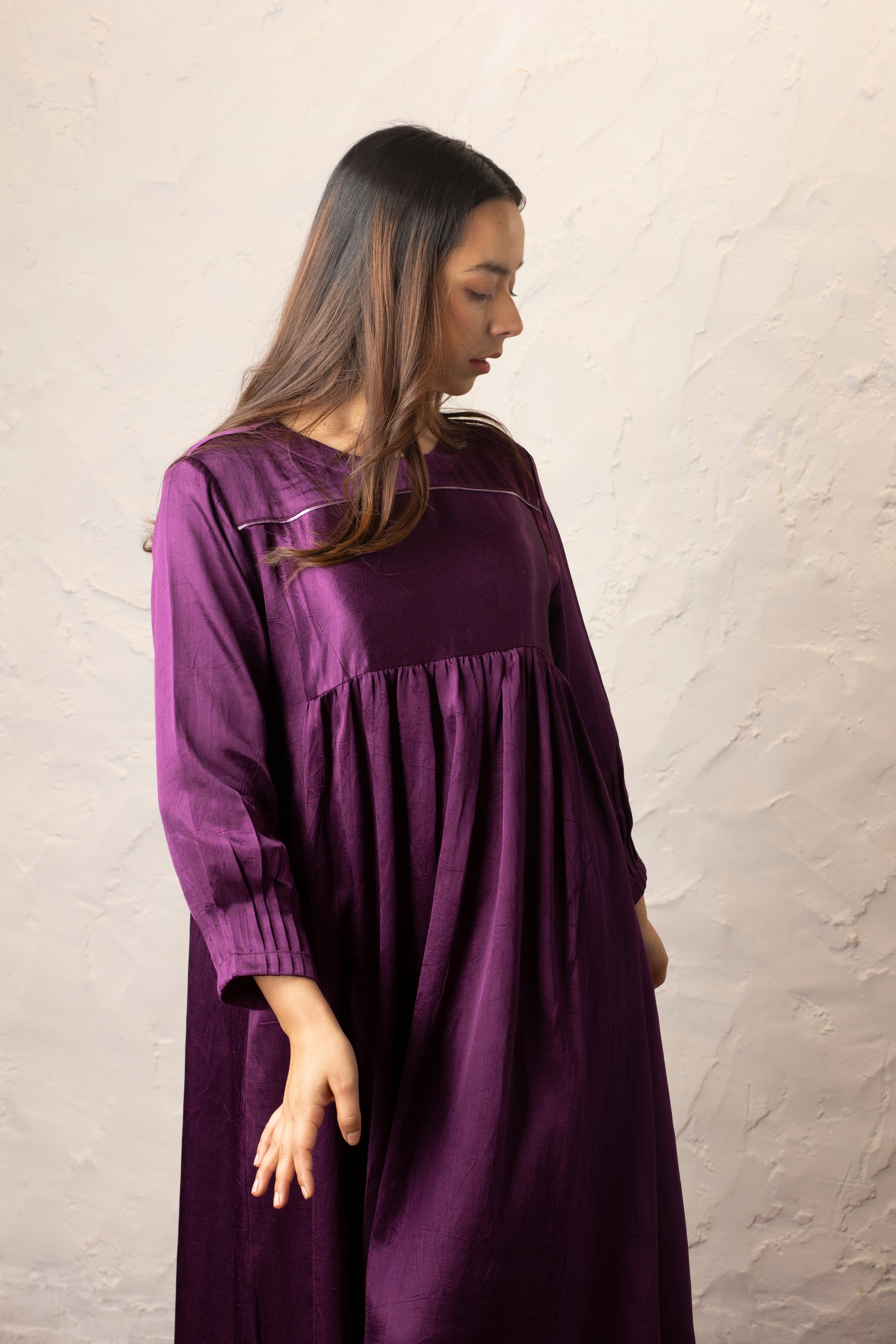 Olaf Dress - Deep Purple